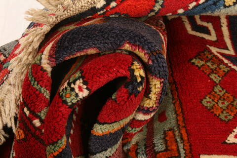 Kazak Red Hand Knotted 40 X 67  Area Rug 100-26579 Image 3