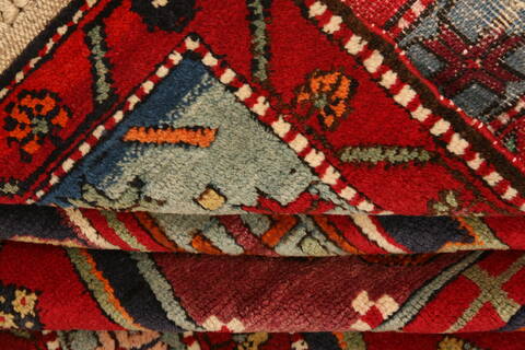 Kazak Red Hand Knotted 40 X 67  Area Rug 100-26579 Image 6