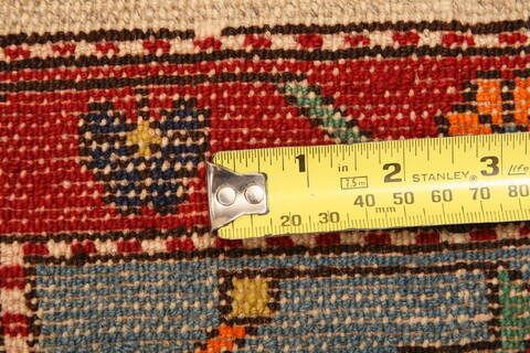 Kazak Red Hand Knotted 40 X 67  Area Rug 100-26579 Image 8
