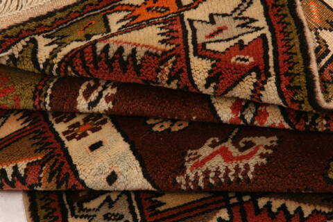 Yalameh Red Hand Knotted 38 X 60  Area Rug 100-26580 Image 6