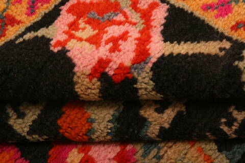 Karabakh Red Runner Hand Knotted 42 X 88  Area Rug 100-26587 Image 5