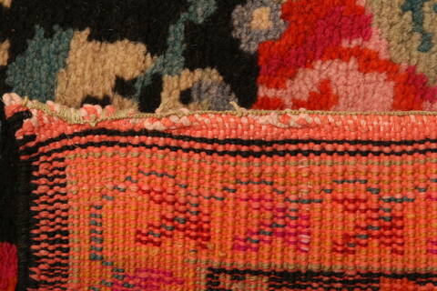 Karabakh Red Runner Hand Knotted 42 X 88  Area Rug 100-26587 Image 7
