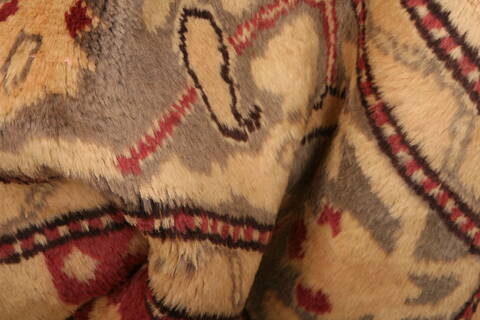 Kazak Beige Hand Knotted 46 X 610  Area Rug 100-26594 Image 2