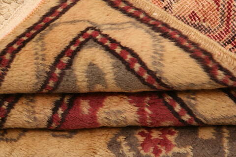 Kazak Beige Hand Knotted 46 X 610  Area Rug 100-26594 Image 5