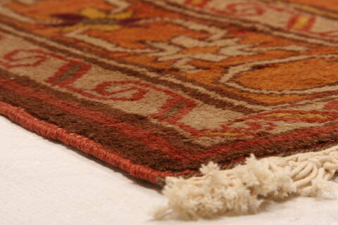 Shirvan Yellow Hand Knotted 45 X 610  Area Rug 100-26649 Image 1