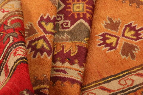 Shirvan Yellow Hand Knotted 45 X 610  Area Rug 100-26649 Image 4