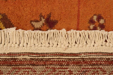 Shirvan Yellow Hand Knotted 45 X 610  Area Rug 100-26649 Image 7