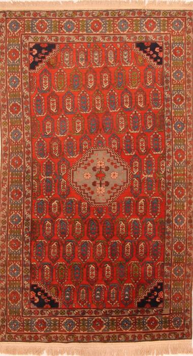 Shirvan Red Hand Knotted 40 X 610  Area Rug 100-26653 Image 0