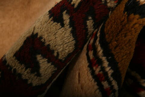 Kazak Beige Square Hand Knotted 68 X 82  Area Rug 100-26660 Image 1