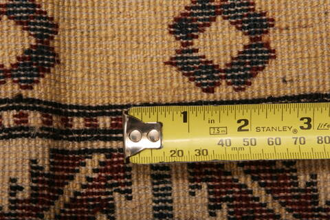 Kazak Beige Square Hand Knotted 68 X 82  Area Rug 100-26660 Image 7