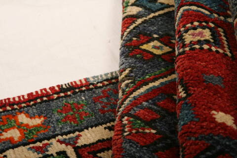 Karabakh Red Hand Knotted 28 X 39  Area Rug 100-26670 Image 3