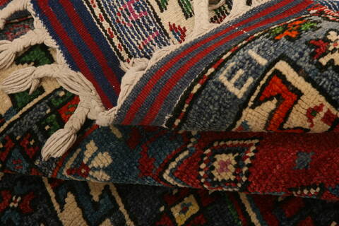 Karabakh Red Hand Knotted 28 X 39  Area Rug 100-26670 Image 4
