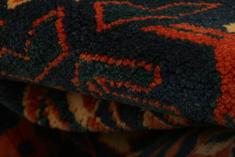 Shirvan Orange Hand Knotted 42 X 510  Area Rug 100-26671 Image 1