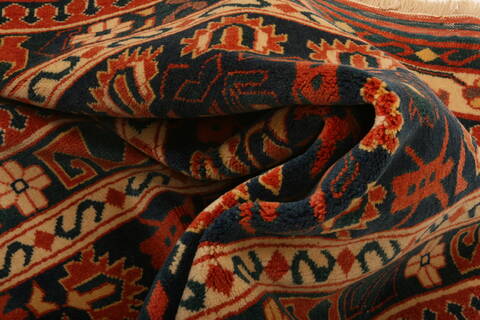 Shirvan Orange Hand Knotted 42 X 510  Area Rug 100-26671 Image 2