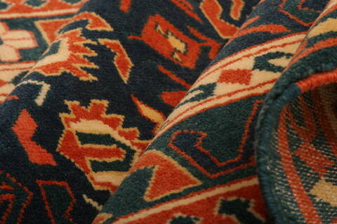 Shirvan Orange Hand Knotted 42 X 510  Area Rug 100-26671 Image 3