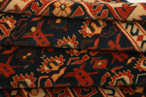 Shirvan Orange Hand Knotted 42 X 510  Area Rug 100-26671 Image 4