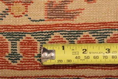 Shirvan Orange Hand Knotted 42 X 510  Area Rug 100-26671 Image 5