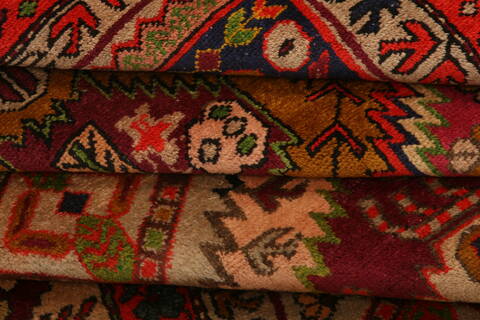 Kazak Beige Hand Knotted 46 X 611  Area Rug 100-26673 Image 5