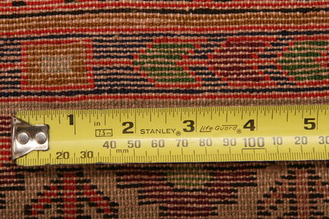 Kazak Beige Hand Knotted 46 X 611  Area Rug 100-26673 Image 6