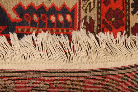 Kazak Beige Hand Knotted 46 X 611  Area Rug 100-26673 Image 7