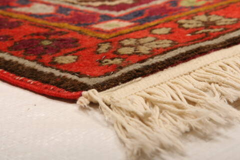 Kazak Beige Hand Knotted 46 X 611  Area Rug 100-26673 Image 8