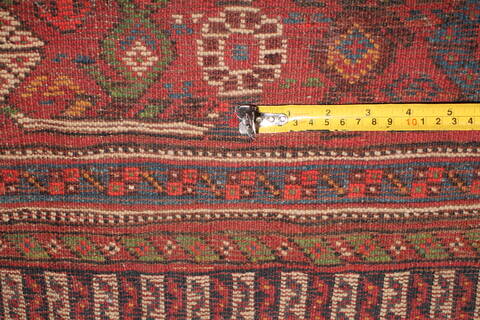 Qashqai Beige Hand Knotted 76 X 159  Area Rug 400-26678 Image 16