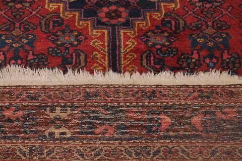 Zanjan Red Hand Knotted 44 X 611  Area Rug 400-26684 Image 13