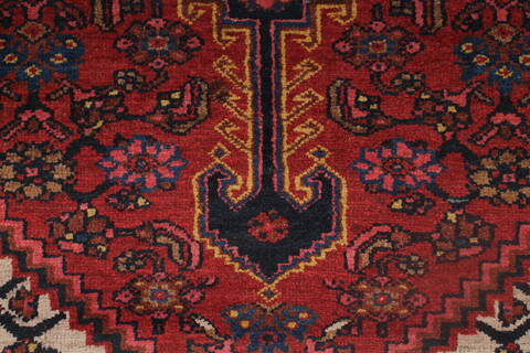 Zanjan Red Hand Knotted 44 X 611  Area Rug 400-26684 Image 8