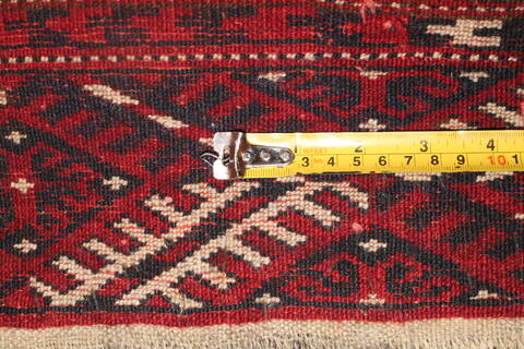 Turkman Red Hand Knotted 37 X 58  Area Rug 400-26686 Image 13