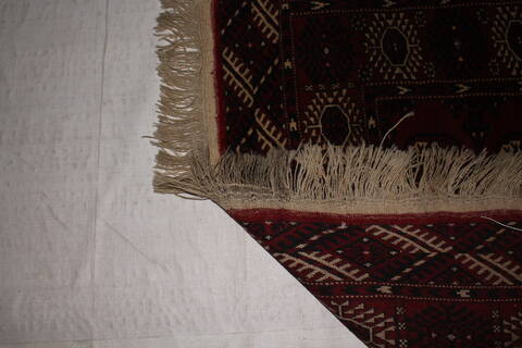 Turkman Red Hand Knotted 37 X 58  Area Rug 400-26686 Image 4