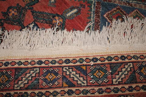 Afshar Red Hand Knotted 46 X 60  Area Rug 400-26693 Image 3