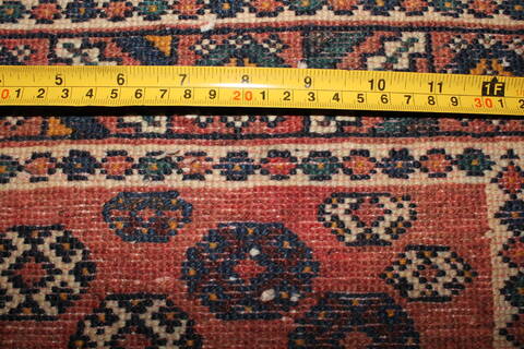 Afshar Red Hand Knotted 46 X 60  Area Rug 400-26693 Image 5