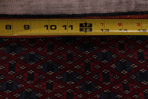 Turkman Orange Hand Knotted 51 X 86  Area Rug 400-26697 Image 5