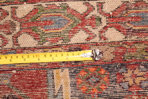 Mazlaghan Red Hand Knotted 45 X 66  Area Rug 400-26705 Image 10