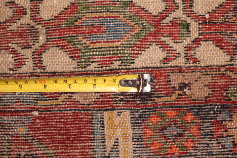 Mazlaghan Red Hand Knotted 45 X 66  Area Rug 400-26705 Image 11
