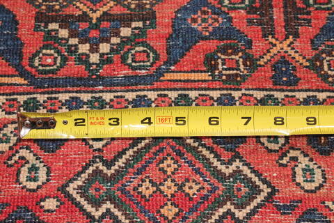 Afshar Purple Hand Knotted 53 X 611  Area Rug 400-26718 Image 2