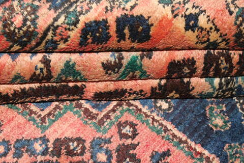 Afshar Purple Hand Knotted 53 X 611  Area Rug 400-26718 Image 3