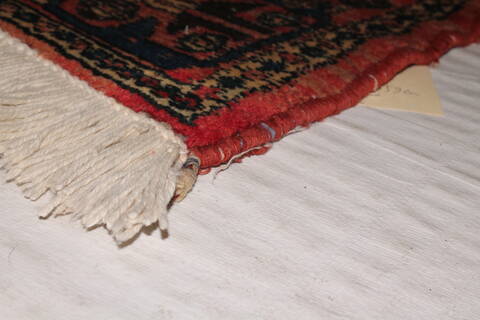 Afshar Purple Hand Knotted 53 X 611  Area Rug 400-26718 Image 5