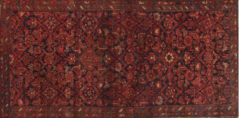 Malayer Red Hand Knotted 42 X 68  Area Rug 400-26719 Image 3