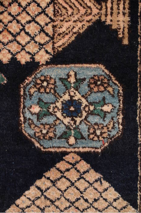Abadeh Blue Hand Knotted 68 X 911  Area Rug 400-26721 Image 10