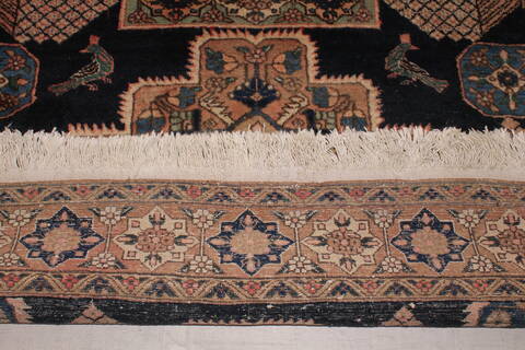 Abadeh Blue Hand Knotted 68 X 911  Area Rug 400-26721 Image 13