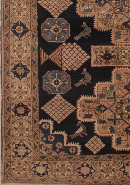 Abadeh Blue Hand Knotted 68 X 911  Area Rug 400-26721 Image 3