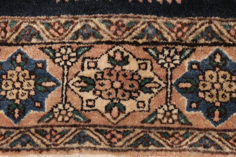 Abadeh Blue Hand Knotted 68 X 911  Area Rug 400-26721 Image 5