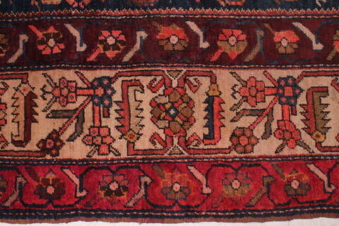 Meshkin Blue Hand Knotted 64 X 184  Area Rug 400-26738 Image 7