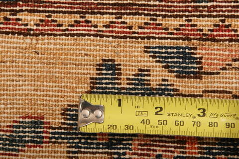 Bakhtiar Beige Hand Knotted 40 X 51  Area Rug 100-26742 Image 6