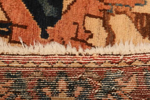 Bakhtiar Beige Hand Knotted 40 X 51  Area Rug 100-26742 Image 7