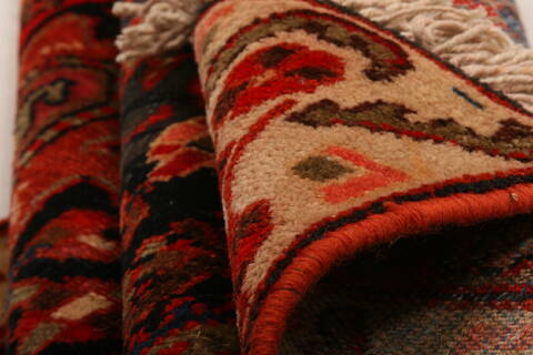 Malayer Blue Hand Knotted 31 X 46  Area Rug 100-26755 Image 3