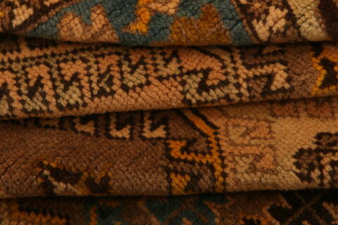 Yalameh Orange Hand Knotted 39 X 51  Area Rug 100-26767 Image 5
