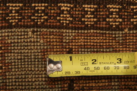 Yalameh Orange Hand Knotted 39 X 51  Area Rug 100-26767 Image 6