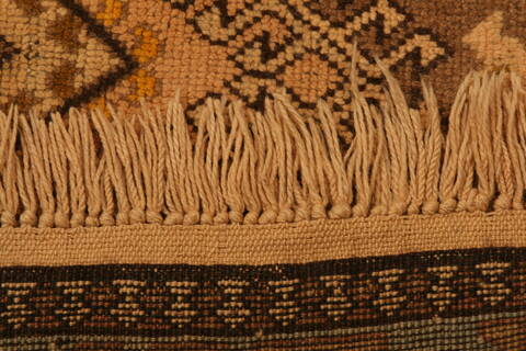 Yalameh Orange Hand Knotted 39 X 51  Area Rug 100-26767 Image 7